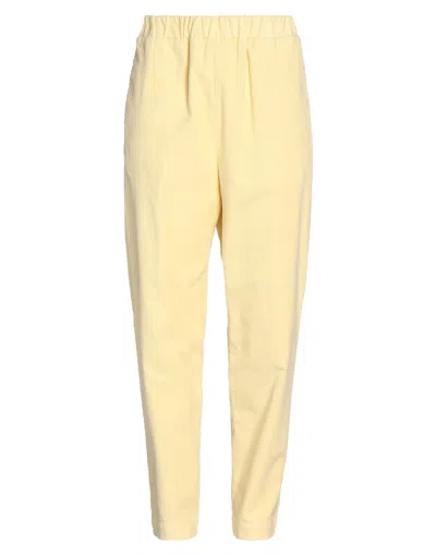 Alessia Santi Pants In Yellow