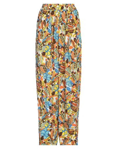 Alessia Santi Pants In Yellow