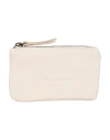 Alessia Santi Woman Pouch Off White Size - Sheepskin In White