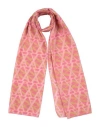Alessia Santi Woman Scarf Fuchsia Size - Cotton, Silk In Pink