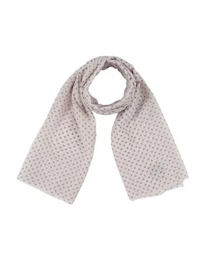 Alessia Santi Woman Scarf Light Pink Size - Cotton, Silk In Neutral