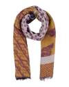 Alessia Santi Woman Scarf Mauve Size - Acrylic, Viscose, Polyamide, Modal, Mohair Wool In Purple