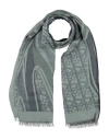 Alessia Santi Woman Scarf Navy Size - Cotton, Modal In Blue