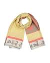 Alessia Santi Woman Scarf Sand Size - Cotton, Viscose, Metallic Fiber In Multi