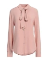 Alessia Santi Woman Shirt Antique Rose Size 8 Viscose In Pink