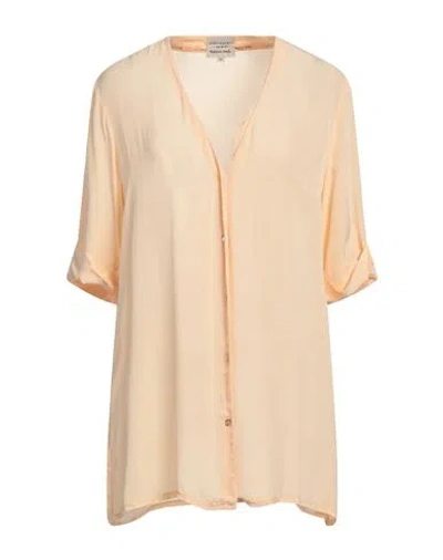 Alessia Santi Woman Shirt Apricot Size 12 Viscose In Orange