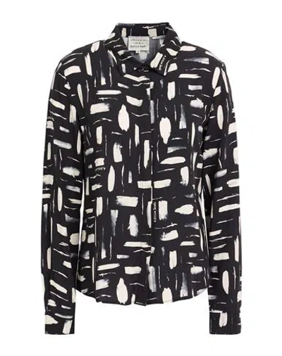 Alessia Santi Woman Shirt Black Size 4 Viscose