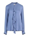 Alessia Santi Woman Shirt Mauve Size 8 Viscose