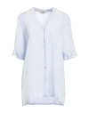 Alessia Santi Woman Shirt Sky Blue Size 6 Viscose