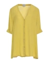 Alessia Santi Woman Shirt Yellow Size 12 Viscose In Yellow