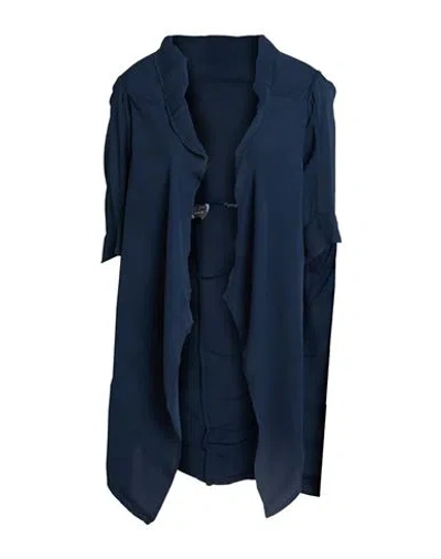 Alessia Santi Woman Shrug Navy Size 12 Viscose