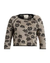 Alessia Santi Woman Sweater Beige Size 3 Cotton, Viscose, Polyester In Neutral