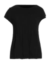 Alessia Santi Woman Sweater Black Size 2 Viscose, Polyester In Black