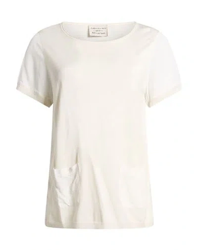 Alessia Santi Woman Sweater Off White Size 1 Silk, Viscose
