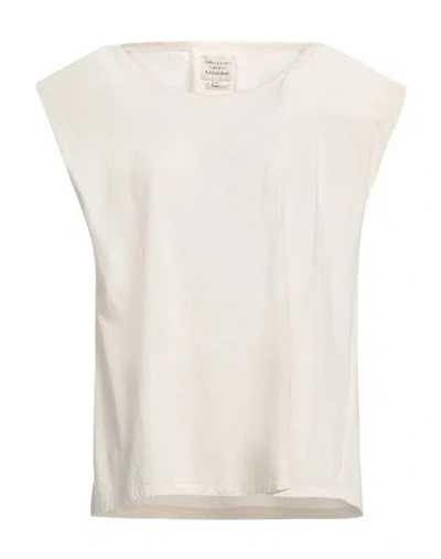 Alessia Santi Woman T-shirt Cream Size 1 Cotton In White