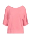 Alessia Santi Woman T-shirt Pink Size 1 Cotton, Viscose In Pink