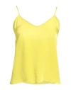 Alessia Santi Woman Top Lime Green Size 8 Viscose, Cupro