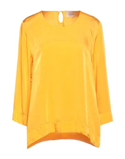 Alessia Santi Blouses In Orange