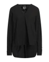 Alessia Santi Woman Top Black Size 10 Cotton In Black