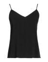 Alessia Santi Woman Top Black Size 8 Viscose, Cupro