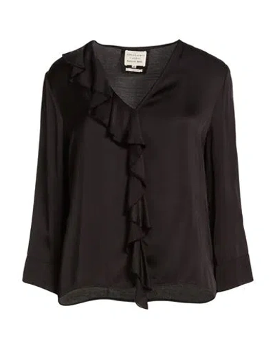 Alessia Santi Woman Top Black Size 4 Viscose