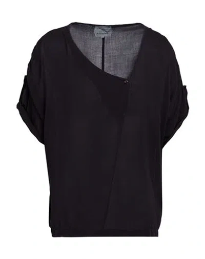 Alessia Santi Woman Top Black Size 8 Viscose
