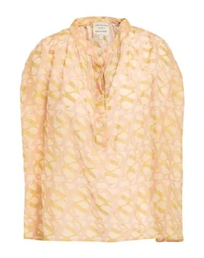 Alessia Santi Woman Top Blush Size 10 Cotton, Silk In Pink