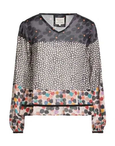 Alessia Santi Woman Top Charcoal Size 6 Modal In Black