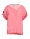 ALESSIA SANTI ALESSIA SANTI WOMAN TOP CORAL SIZE 8 VISCOSE