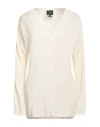 Alessia Santi Woman Blouse Cream Size 6 Viscose In White