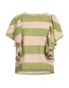 Alessia Santi Blouses In Green