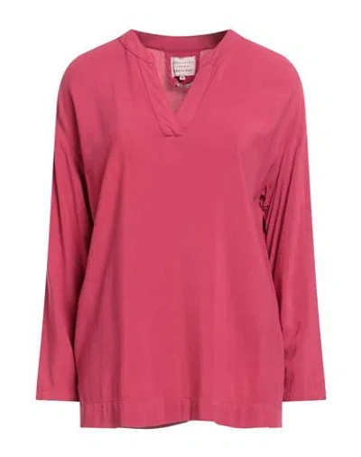 Alessia Santi Woman Top Magenta Size 2 Viscose In Pink