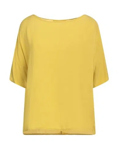 Alessia Santi Woman Top Marigold Size 8 Viscose In Yellow