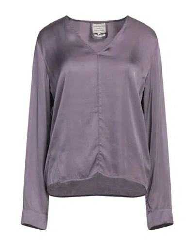 Alessia Santi Woman Top Mauve Size 8 Viscose In Purple