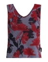 Alessia Santi Woman Top Purple Size 3 Viscose, Metallic Fiber, Polyamide In Multi