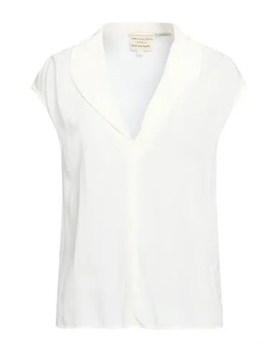 Alessia Santi Woman Top White Size 8 Viscose