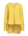Alessia Santi Woman Top Yellow Size 10 Cotton