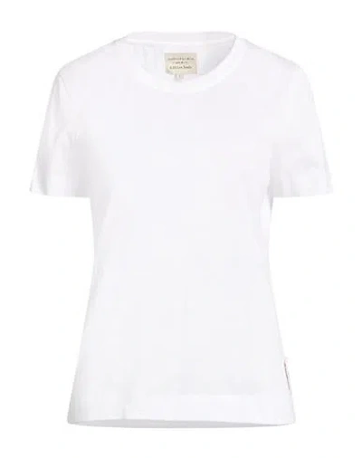 Alessia Santi Woman T-shirt Off White Size 2 Cotton