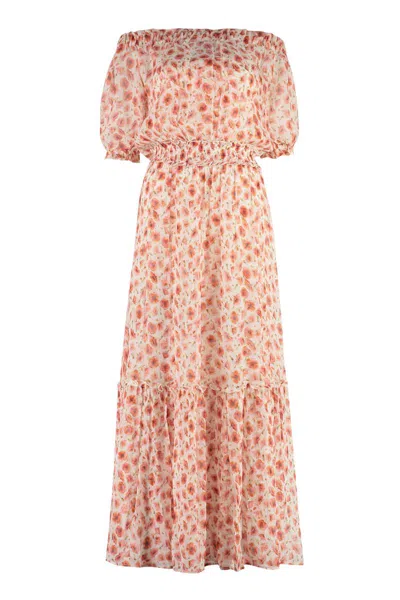 Alessia Zamattio Picnic Silk Maxi Dress