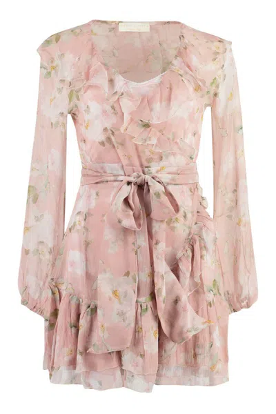 Alessia Zamattio Silk Wrap-dress