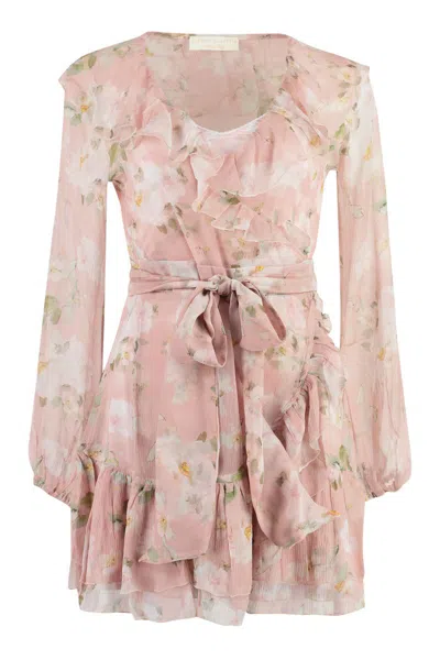 Alessia Zamattio Silk Wrap-dress