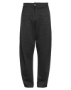 Alessio Bardelle Man Pants Black Size 32 Viscose, Polyester, Elastane In Black