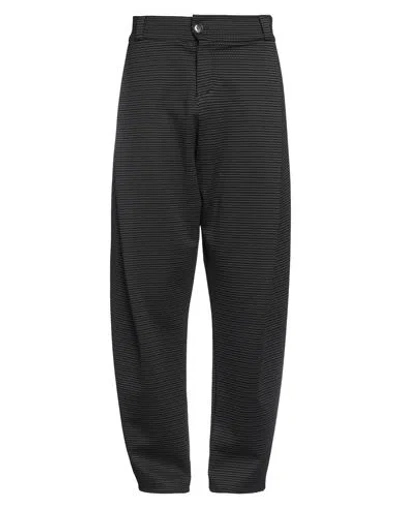 Alessio Bardelle Man Pants Black Size 32 Viscose, Polyester, Elastane