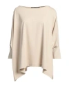 Alessio Bardelle Woman T-shirt Beige Size Xs/s Viscose, Nylon, Elastane