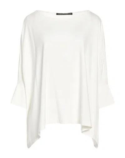 Alessio Bardelle Woman T-shirt Ivory Size Xs/s Viscose, Nylon, Elastane In White