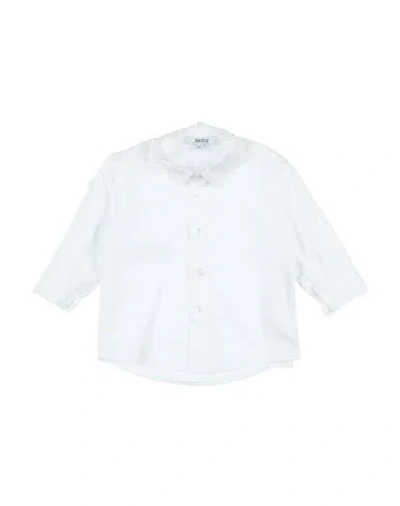 Aletta Babies'  Newborn Boy Shirt White Size 3 Cotton, Elastane
