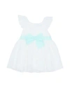 ALETTA ALETTA NEWBORN GIRL BABY DRESS WHITE SIZE 3 COTTON