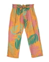 Aletta Toddler Girl Pants Apricot Size 6 Viscose In Orange