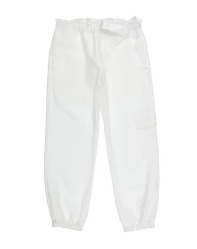 Aletta Babies'  Toddler Girl Pants White Size 6 Modal, Polyester