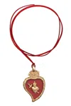 Aleva-bijoux Aleva' Bijoux - Necklace - 461302 - Red In Red